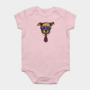 face dog Baby Bodysuit